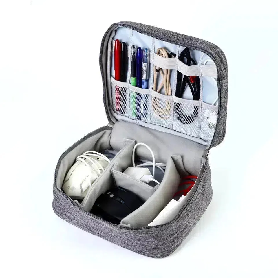 2 Layer Gadget Pouch Organizer