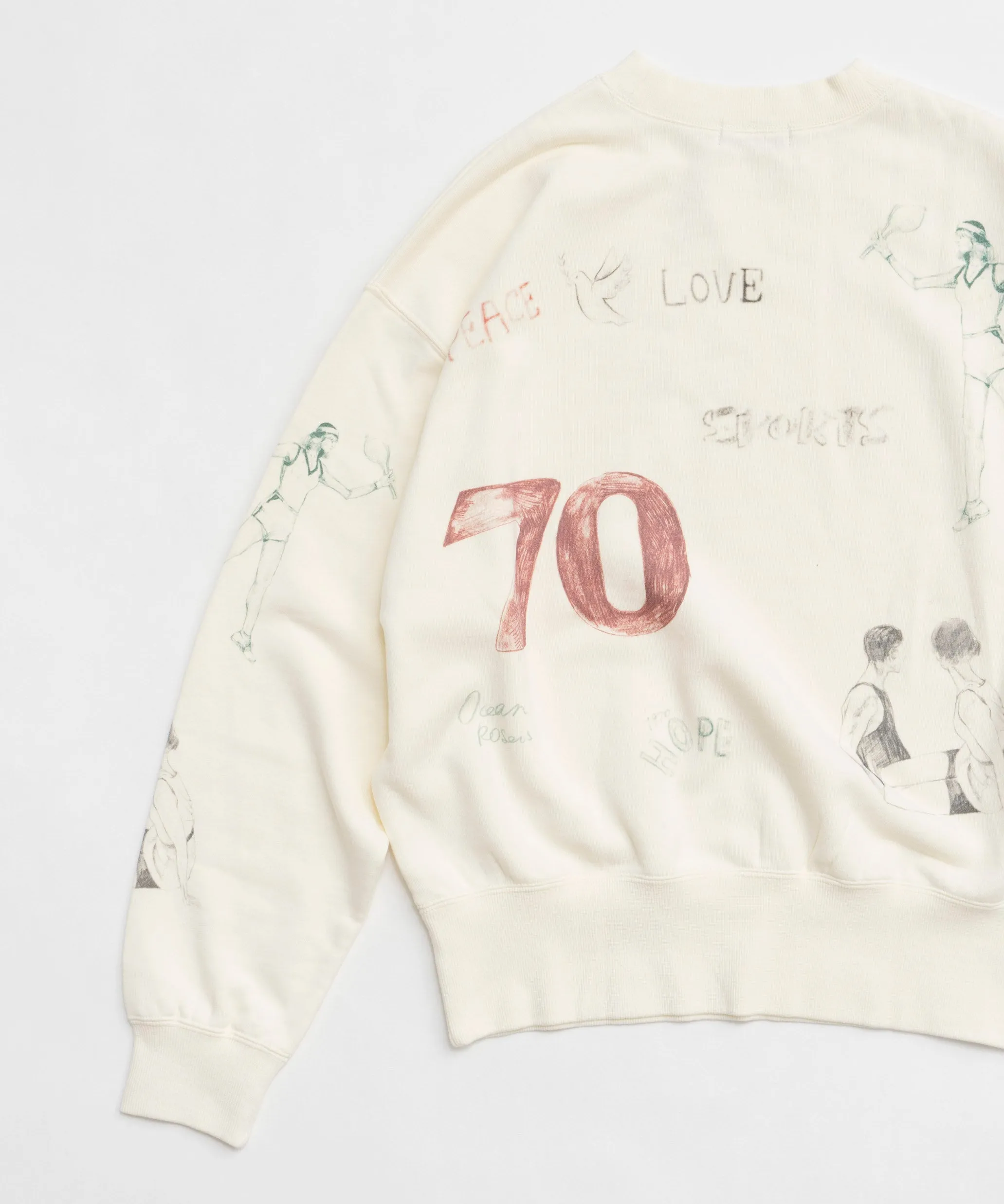 【24WINTER PRE-ORDER】Vintage Style Drawing Sweatshirt