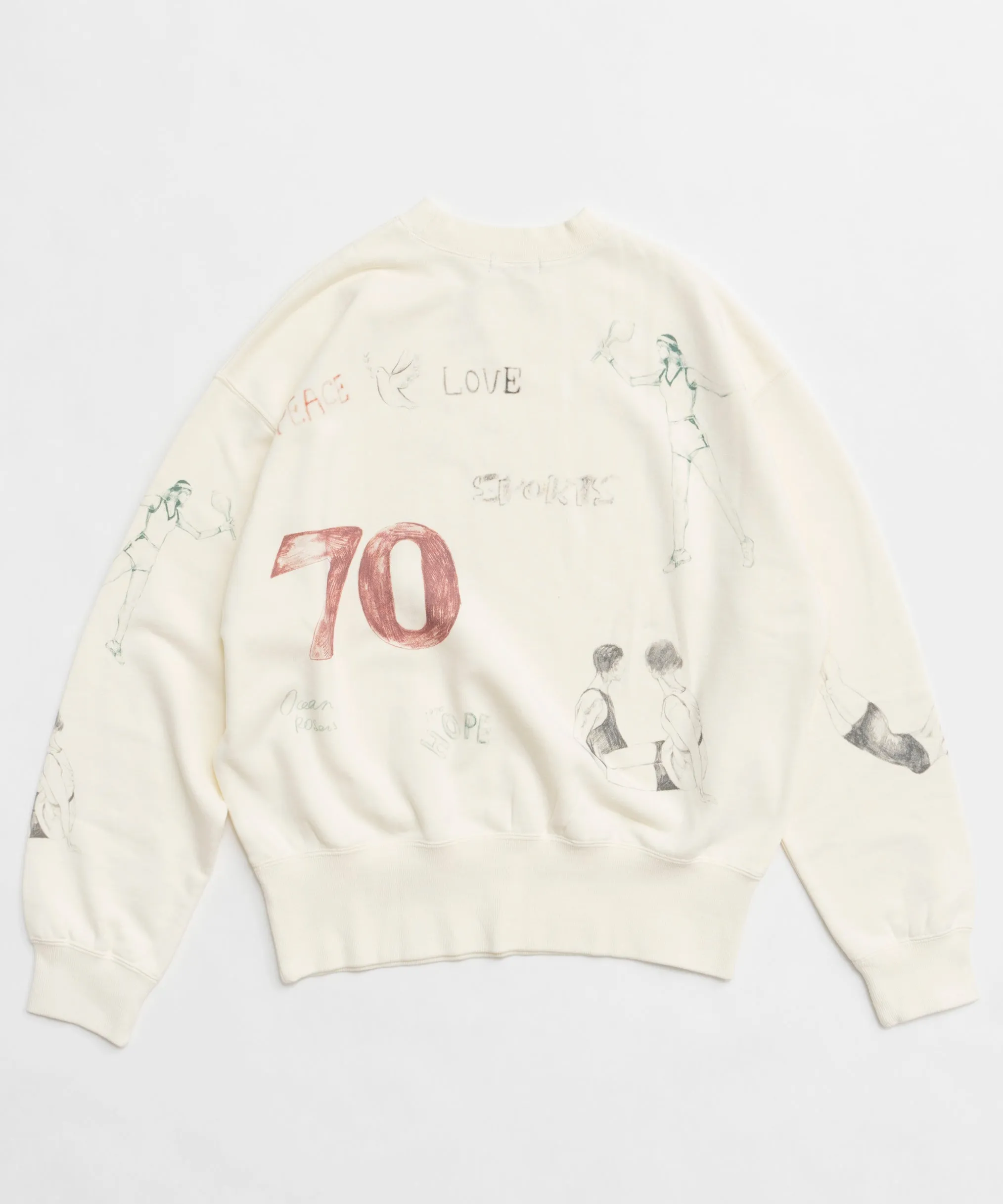 【24WINTER PRE-ORDER】Vintage Style Drawing Sweatshirt