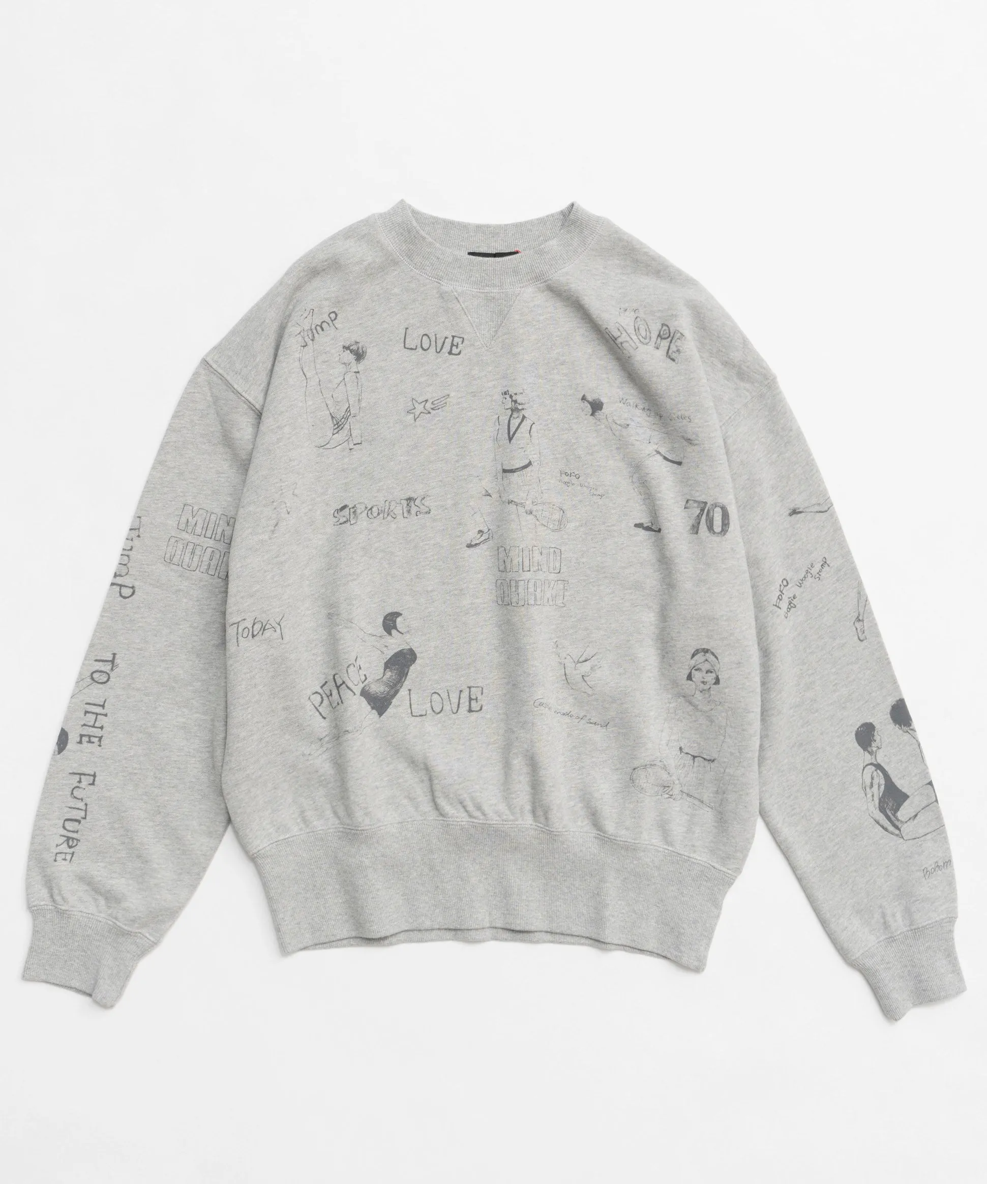 【24WINTER PRE-ORDER】Vintage Style Drawing Sweatshirt