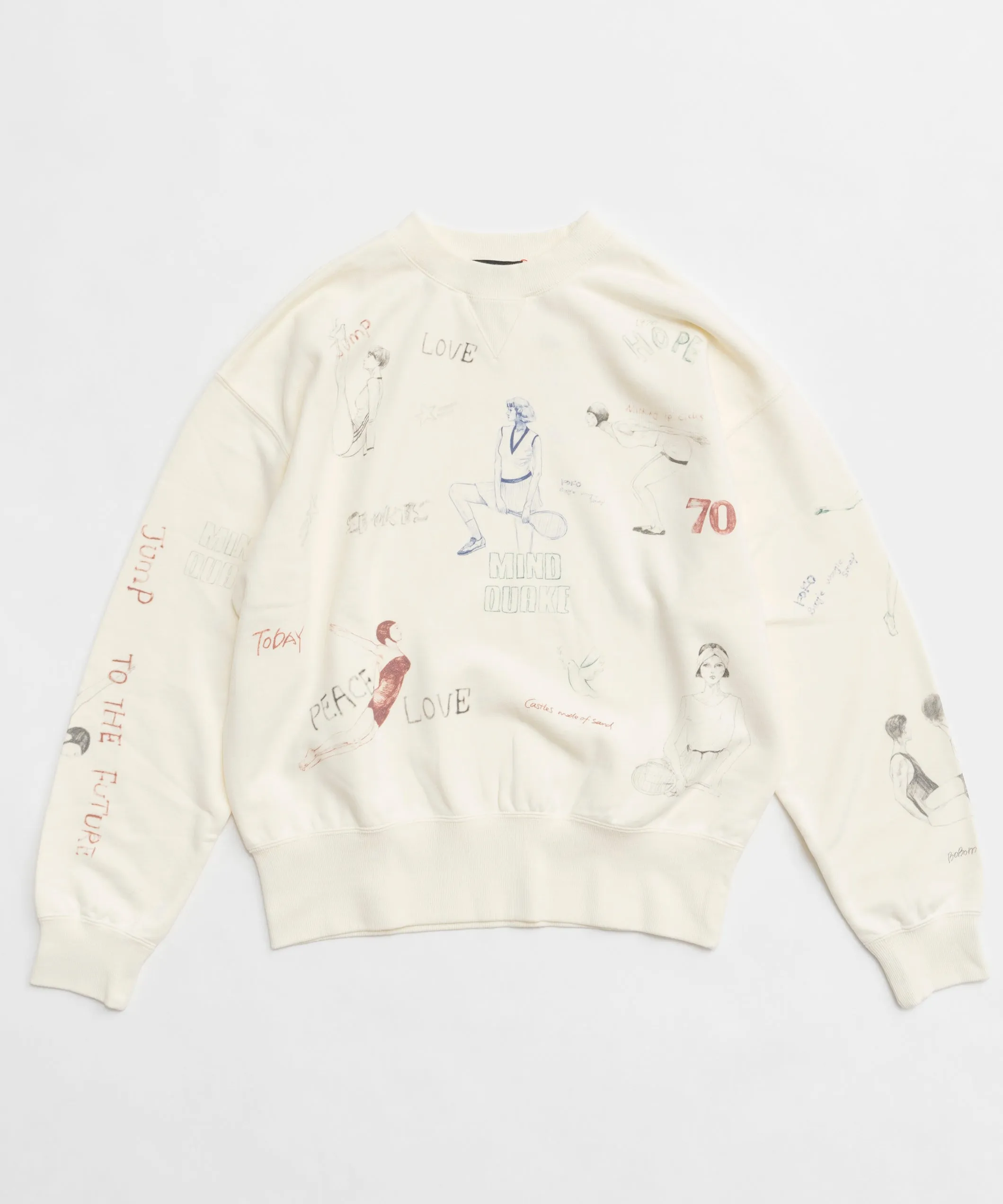 【24WINTER PRE-ORDER】Vintage Style Drawing Sweatshirt