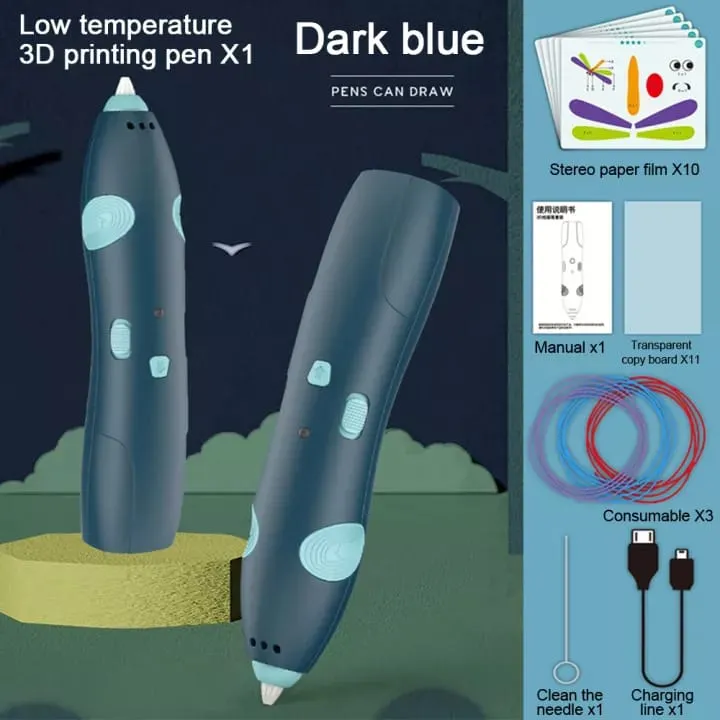 3D Fun Rechargeable Printing Drawing Pen