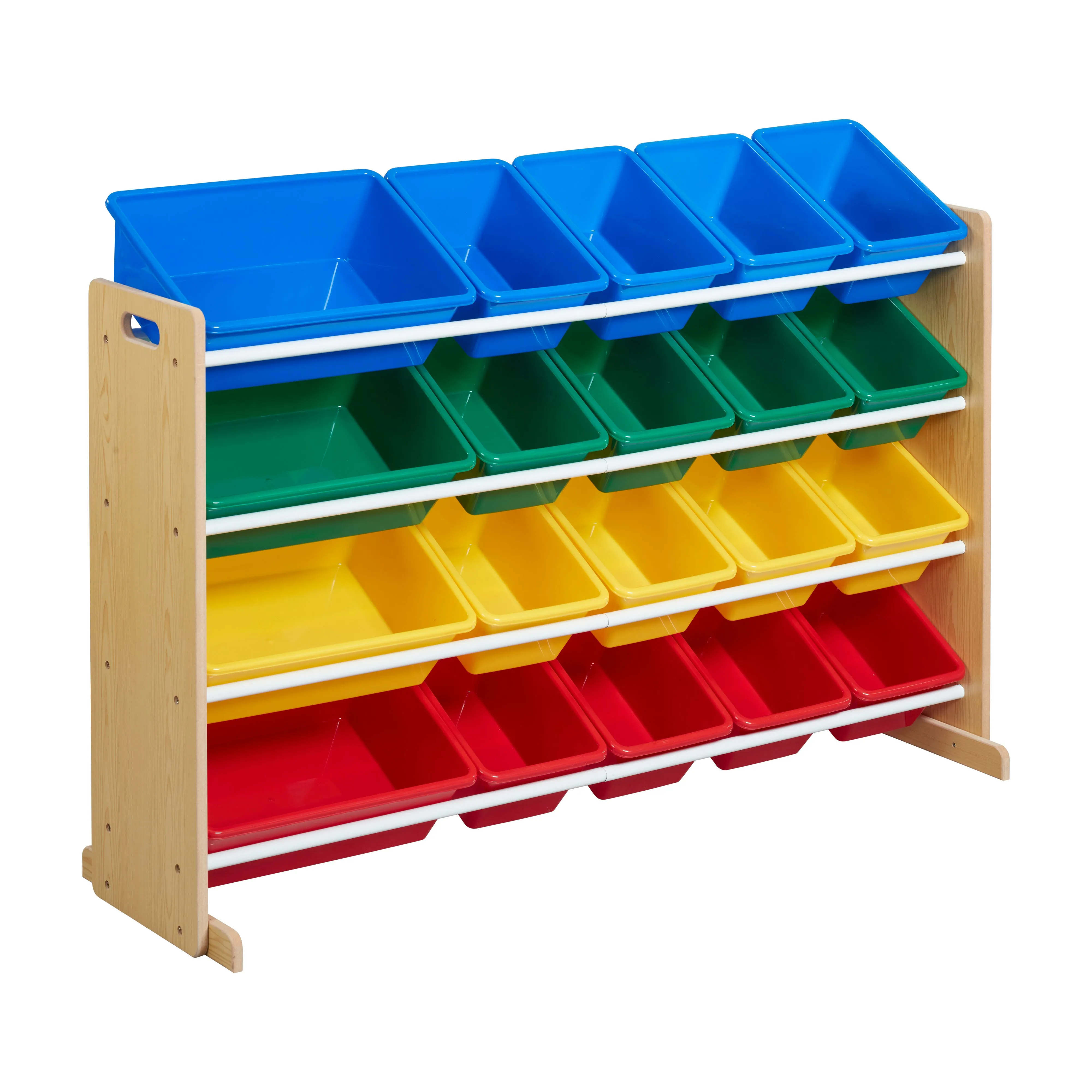 4-Tier Organizer with 20 Bins, Toy Storage