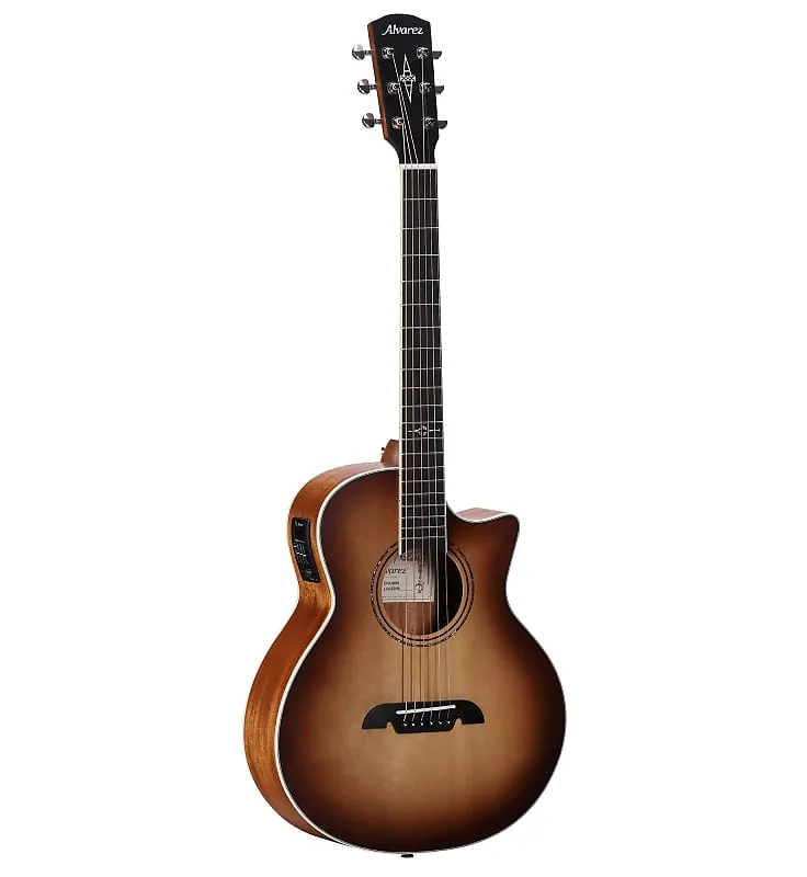 Acoustic guitar Alvarez AGFM80CEAR Artist Elite Grand Aud. A/E - Natural / Gloss