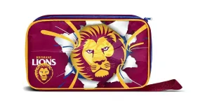 AFL Lunch Cooler Bag Box - Brisbane Lions -  300mm x 175mm x 65mm