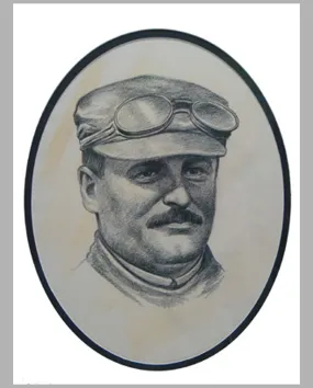 Albert Guyot drawing by Carlo Demand