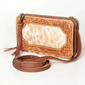 American Darling Hide Tooled Purse