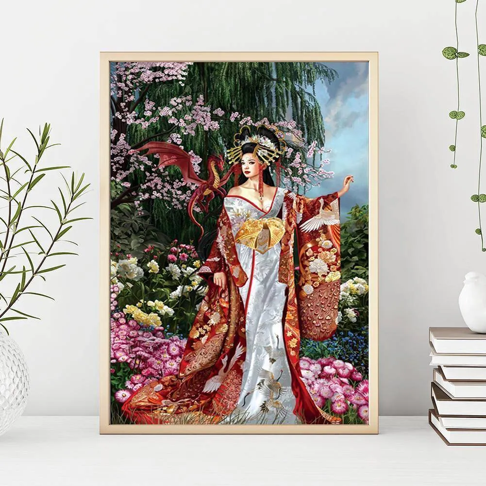 Ancient Women 5D DIY Full Drill Diamond  Painting