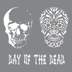 Andy Skinner Stencil Day of the Dead 8in x 8in