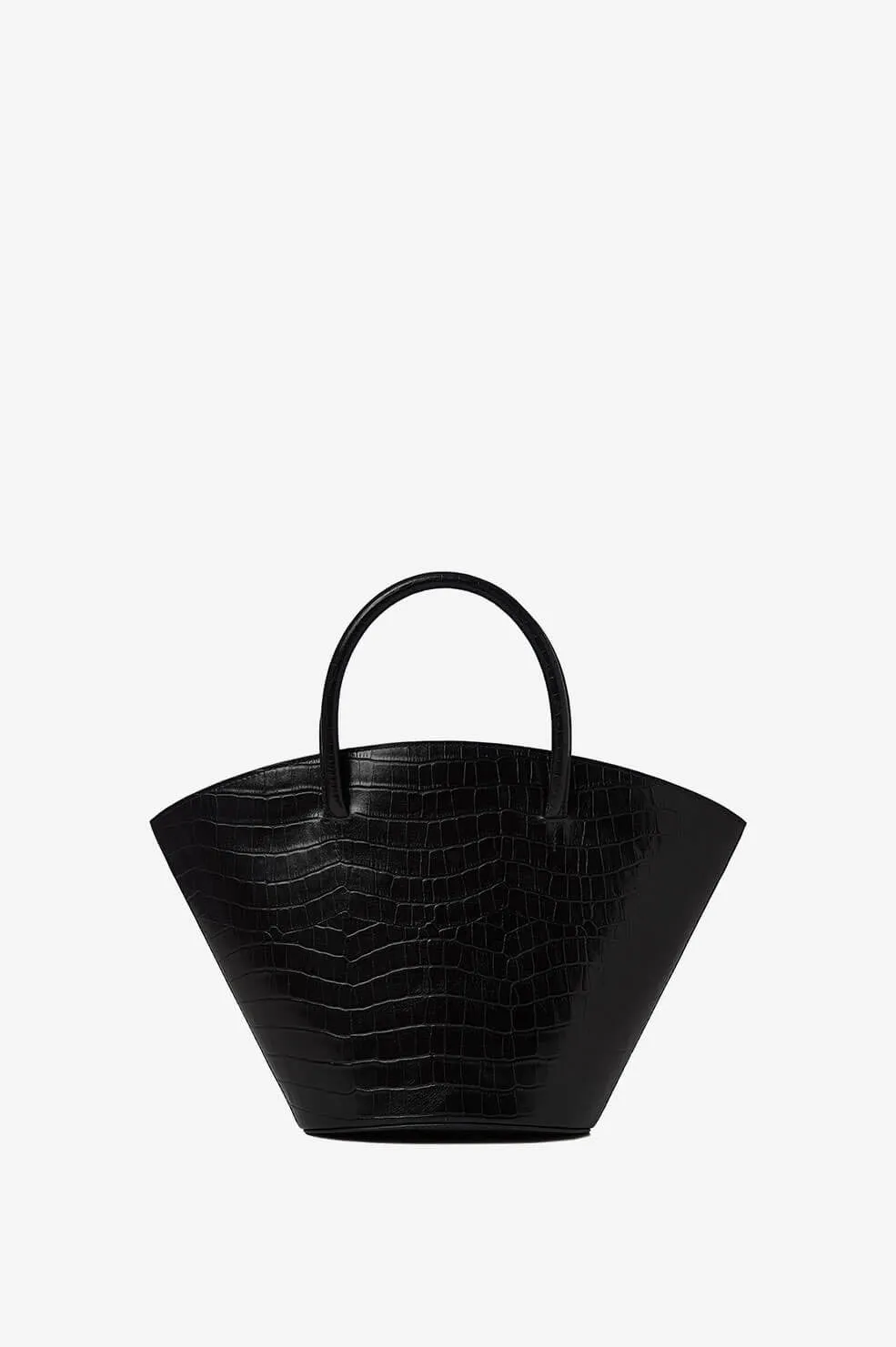 Anine Bing - Mini Holland Bag in Black Croco