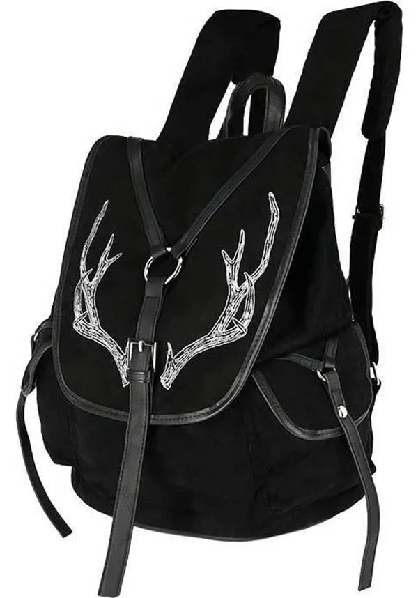 Antlers [Black] | BACKPACK