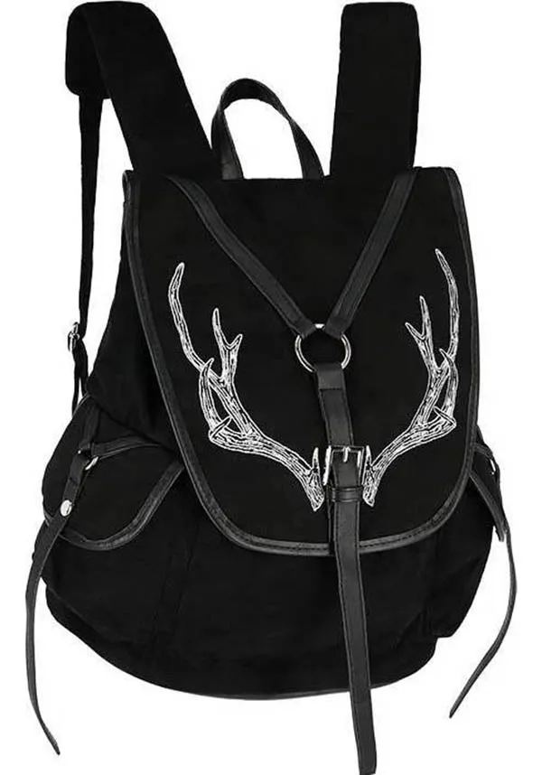 Antlers [Black] | BACKPACK