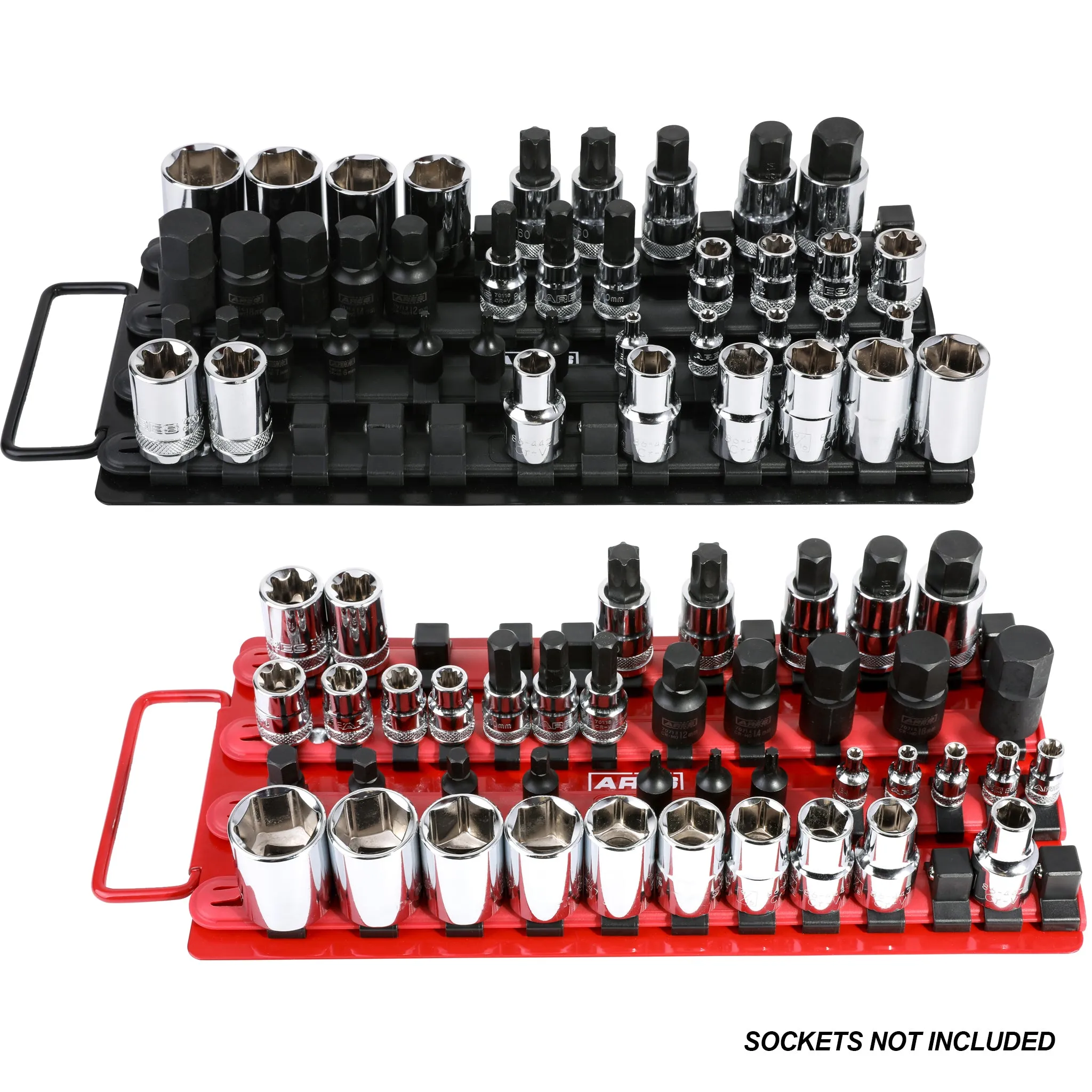 ARES 60002 - 48-Piece Socket Organizer Tray Set