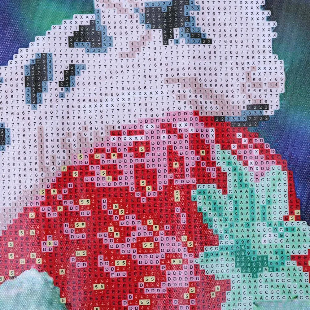 Baby Pig Sleep on Strawberry  Partial Drill 5D DIY Diamond Painting