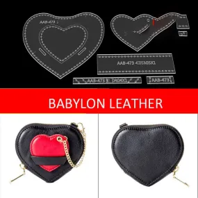 BABYLON™ Love Heart Coin Purse Pattern AAB-473