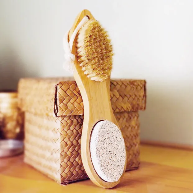 Bamboo Exfoliating Foot Pedicure Tool