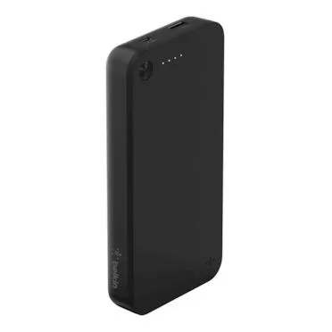 BELKIN 20K POWER BANK,USB-C 30W,USB-A 12W BLK