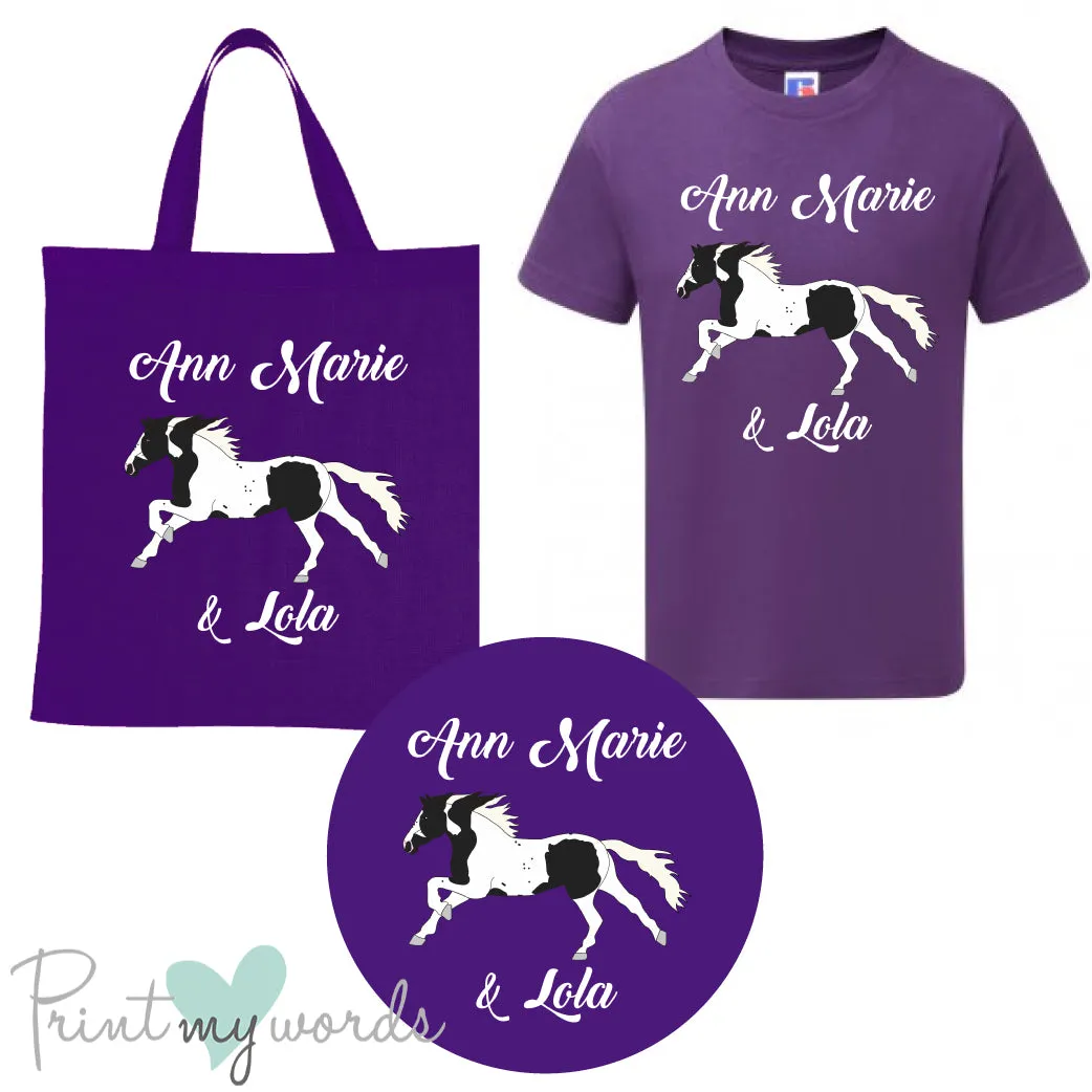 'Bexley' Children's Personalised Matching Equestrian Set - Elegant Design