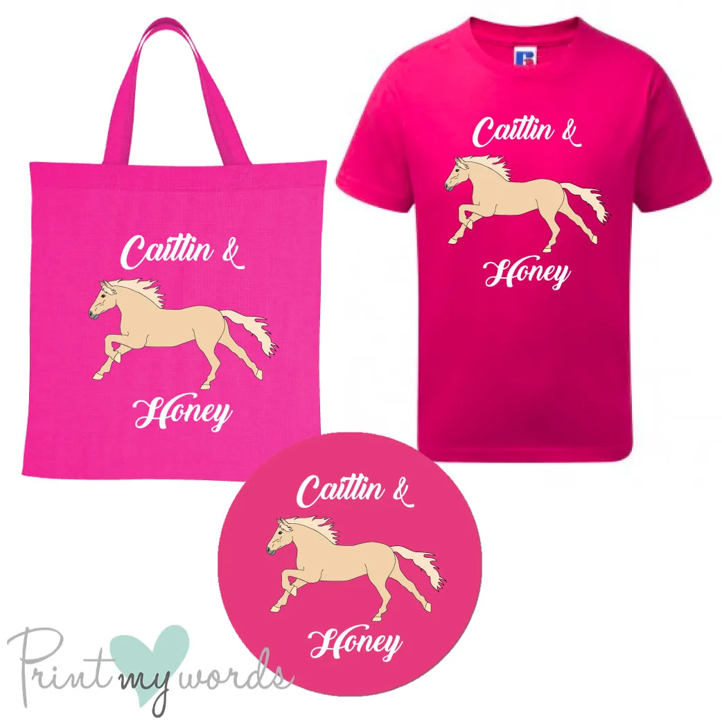 'Bexley' Children's Personalised Matching Equestrian Set - Elegant Design