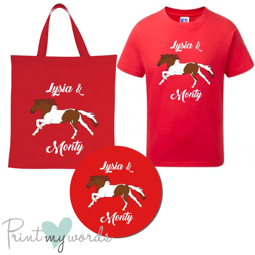 'Bexley' Children's Personalised Matching Equestrian Set - Elegant Design