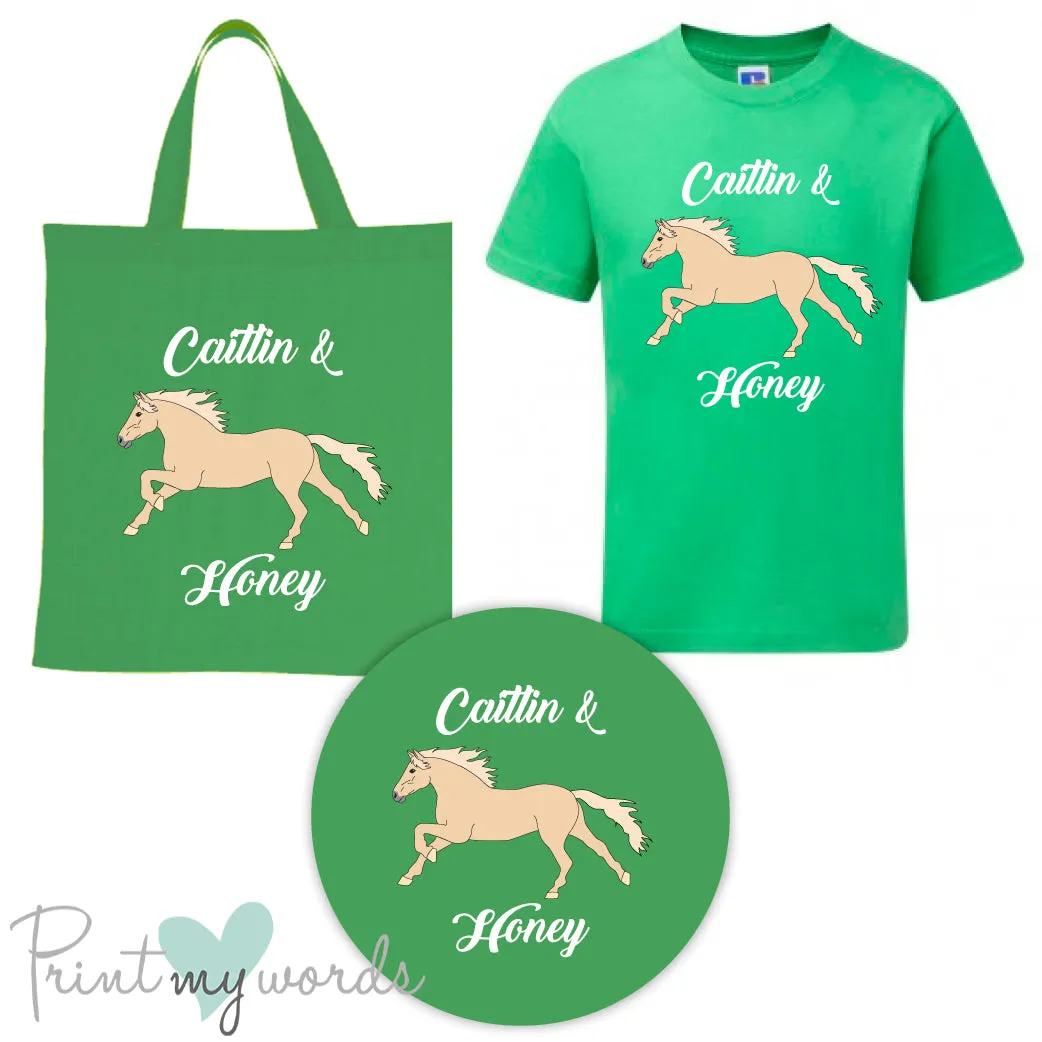 'Bexley' Children's Personalised Matching Equestrian Set - Elegant Design