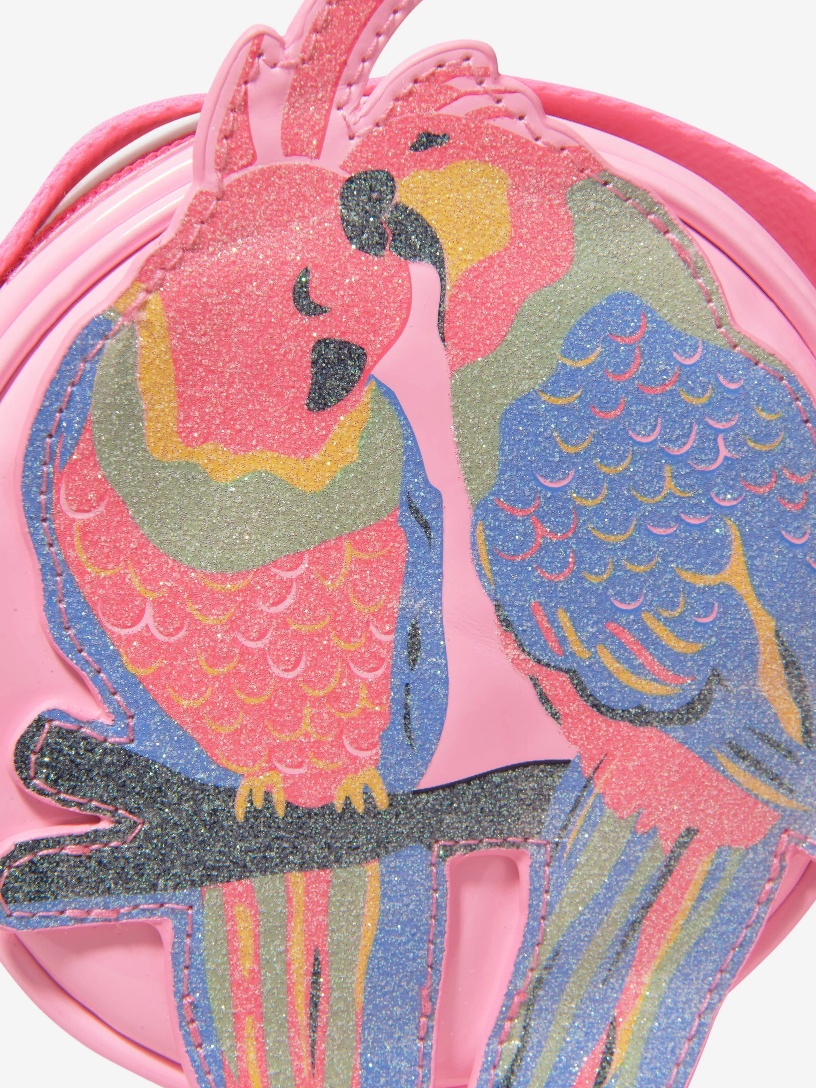 Billieblush Girls Parrot Shoulder Bag in Pink