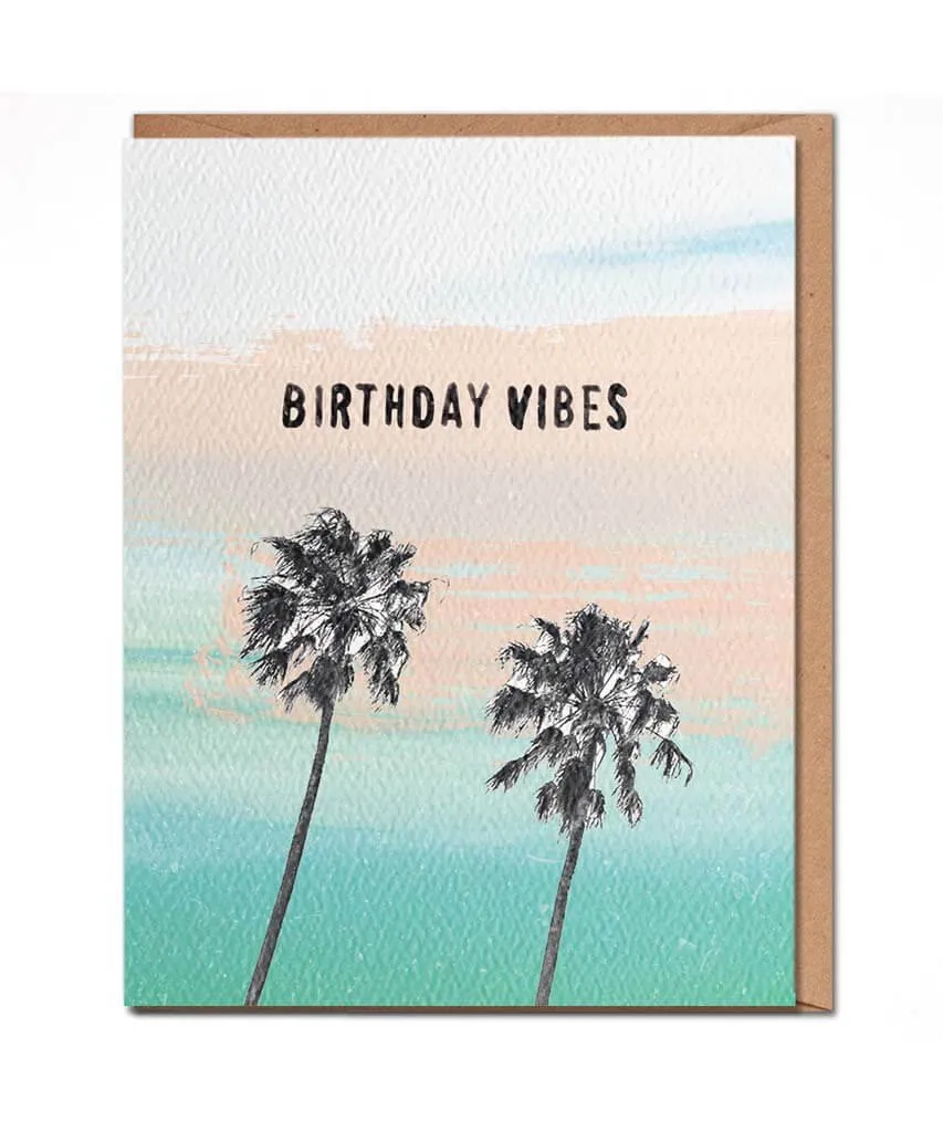 Birthday Vibes Card