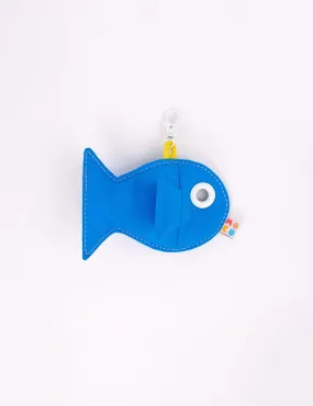 Blue Jay Fish Keychain