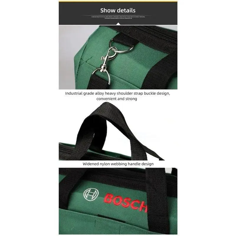 BOSCH- Multifunctional Tool Bag| Electrician Maintenance Tool Storage Bag