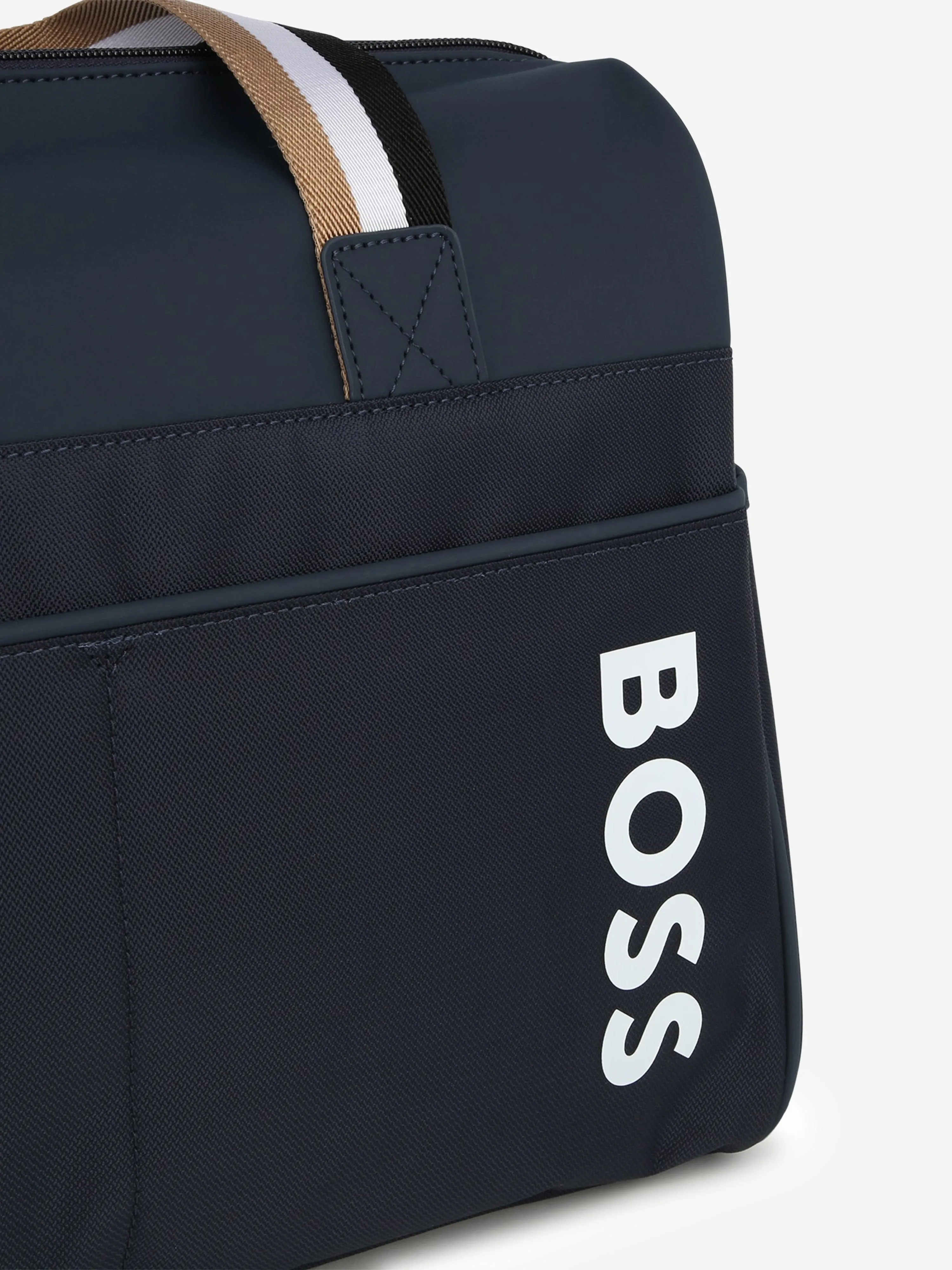 BOSS Baby Logo Changing Bag in Navy (38cm)