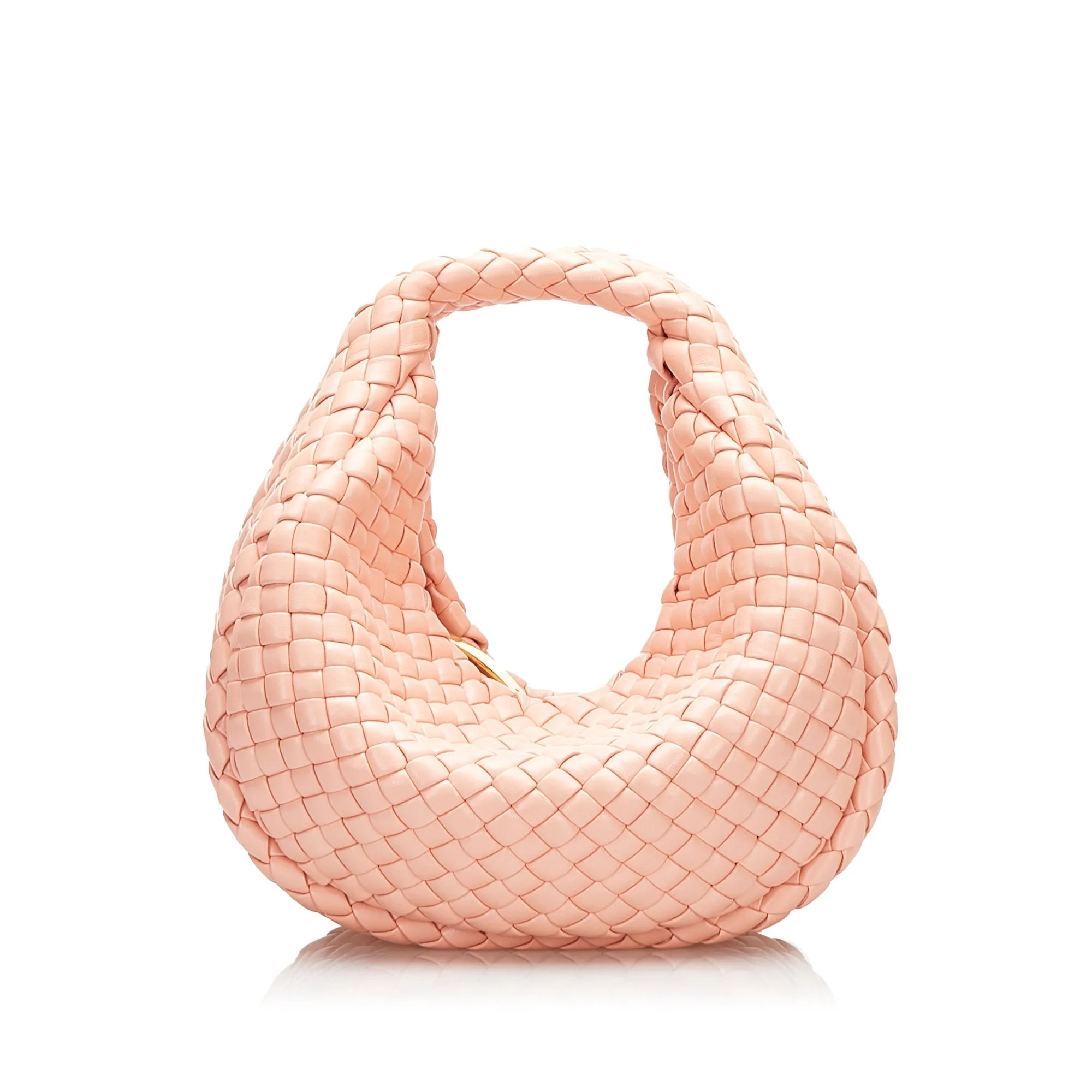 Bottega Veneta Jodie Mini Pink Padded Intrecciato