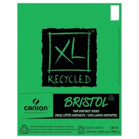 Canson Xl Recycled Bristol Pad 11 x 14