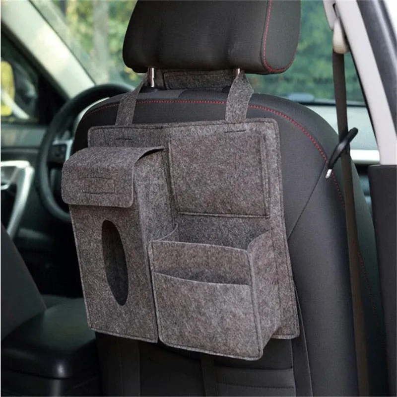 Car Back Seat Storage Bag Organizer