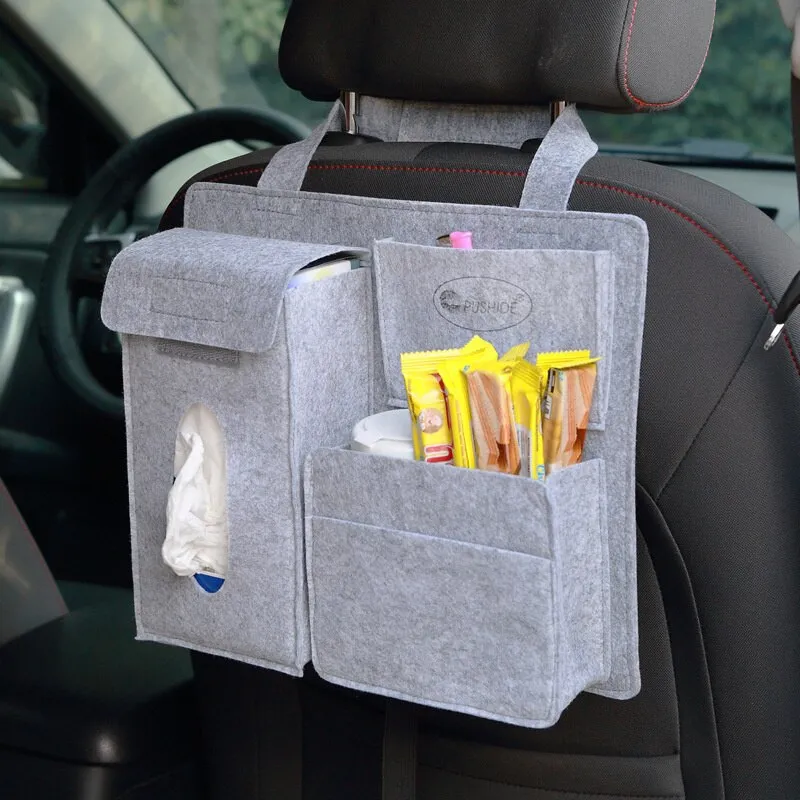 Car Back Seat Storage Bag Organizer