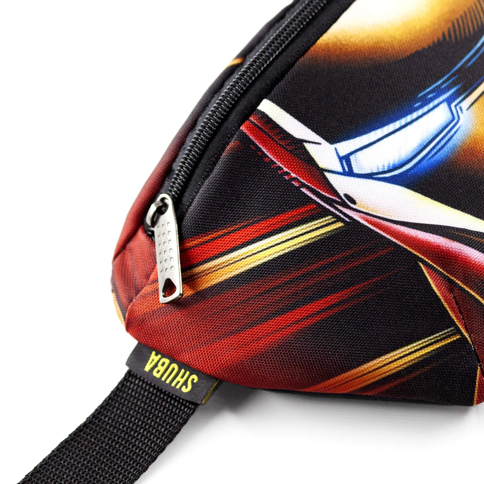 Casual Daypack Iron Man Bag Belt Waist Packs Crossbody Bag Adjustable belt bag, patterned Bag Casual (Bronze)