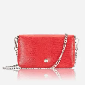 Chain Purse, Cherry