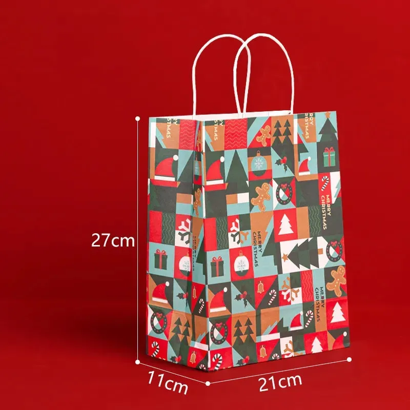 Christmas Gifts Bag Cute Elk Gift Bag For Festival Package 27x21x11cm