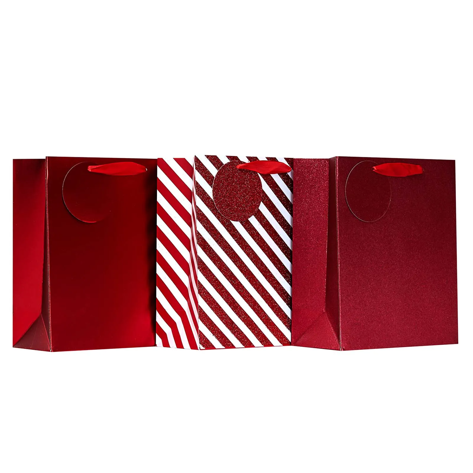 Christmas Red Gift Bags 3 Pack