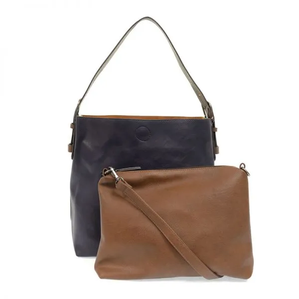 Classic Hobo Handbag with Removable Insert Bag