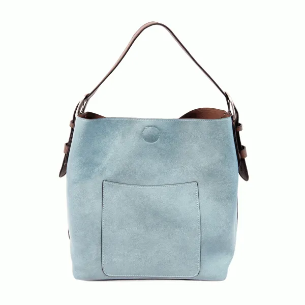 Classic Hobo Handbag with Removable Insert Bag