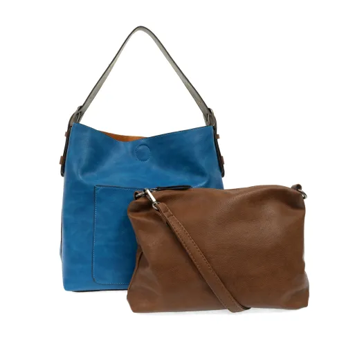 Classic Hobo Handbag with Removable Insert Bag