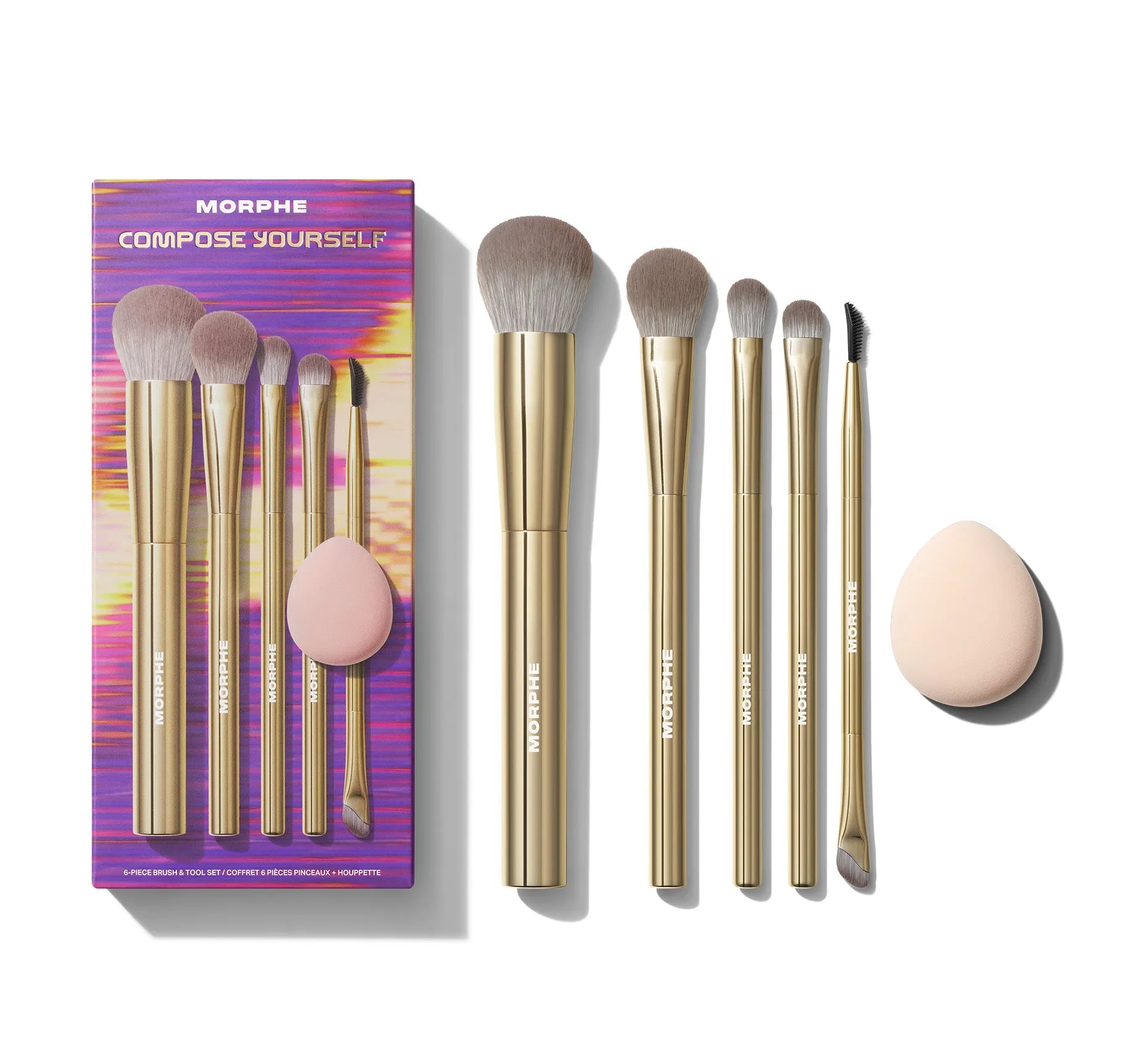 Compose Yourself 6-Piece Brush & Tool Set