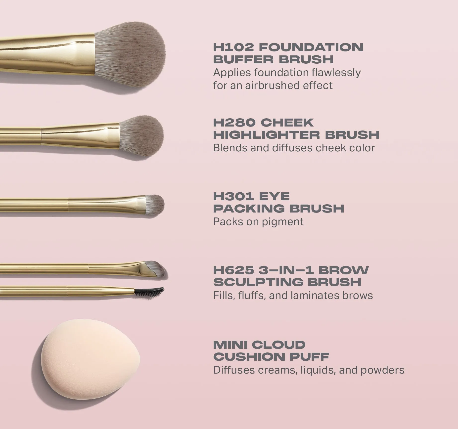 Compose Yourself 6-Piece Brush & Tool Set