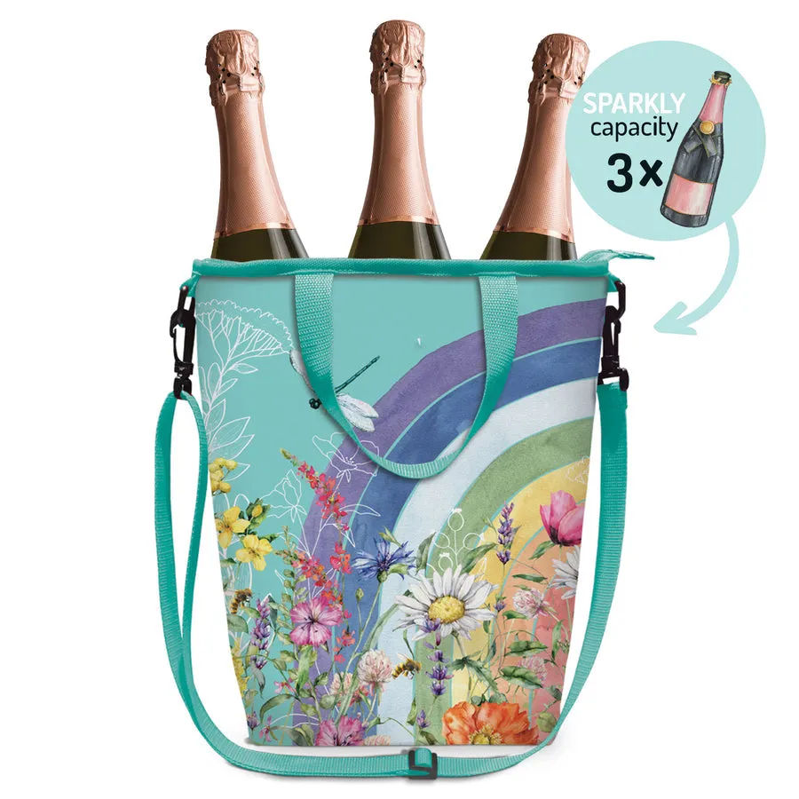 Cooler Bag - Rainbow Wildflower