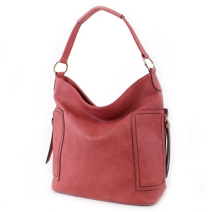 CP1020 Monogrammable Fashion Zipper Accent Tote