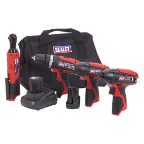 CP1200 Series 4 x 12V Cordless Power Tool Combo Kit