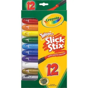 Crayola Twistables Slick Stix 12/Pkg