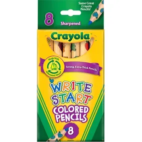 Crayola Write Start Hexagonal Colored Pencil Set