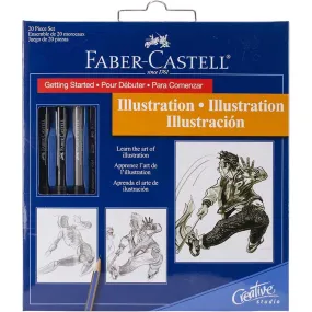 Creative Studio Illustration Set