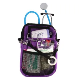 Cross Body Organizer "Portrait"   - Purple